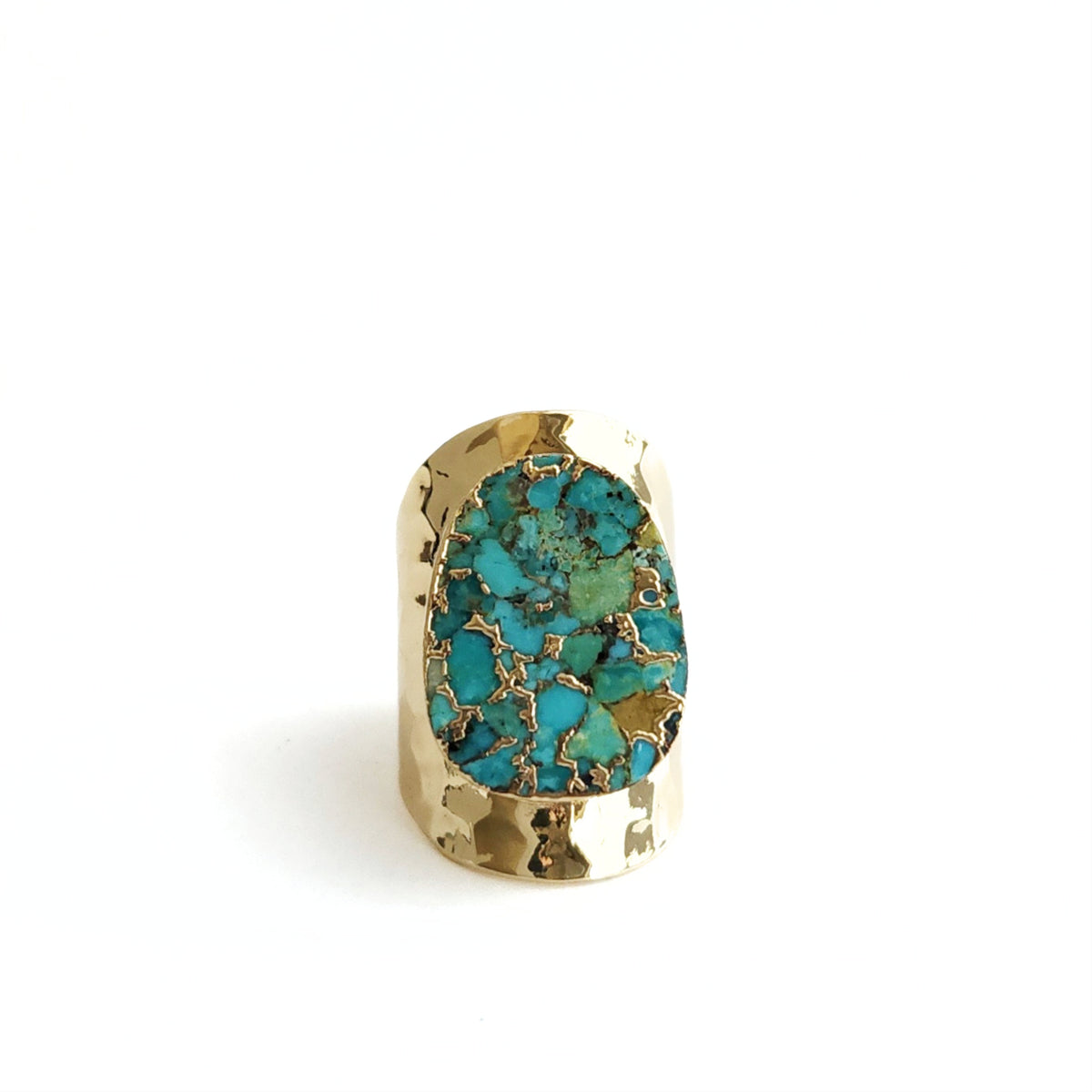 Web Turquoise Ring
