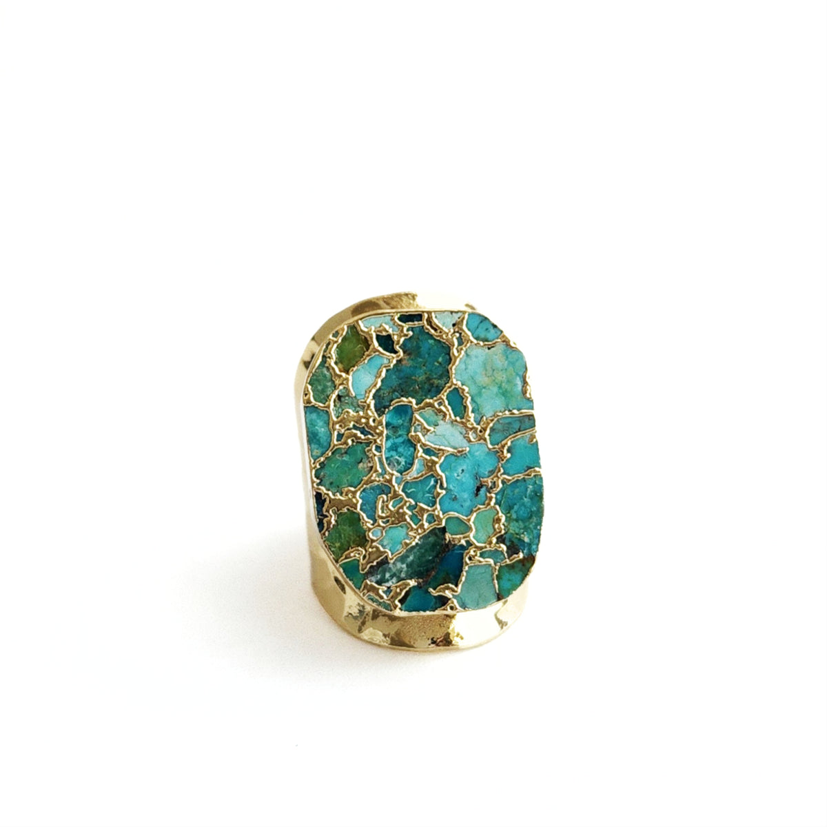 Web Turquoise Ring