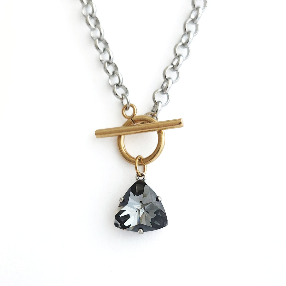 Jupiter Necklace in Silver Night