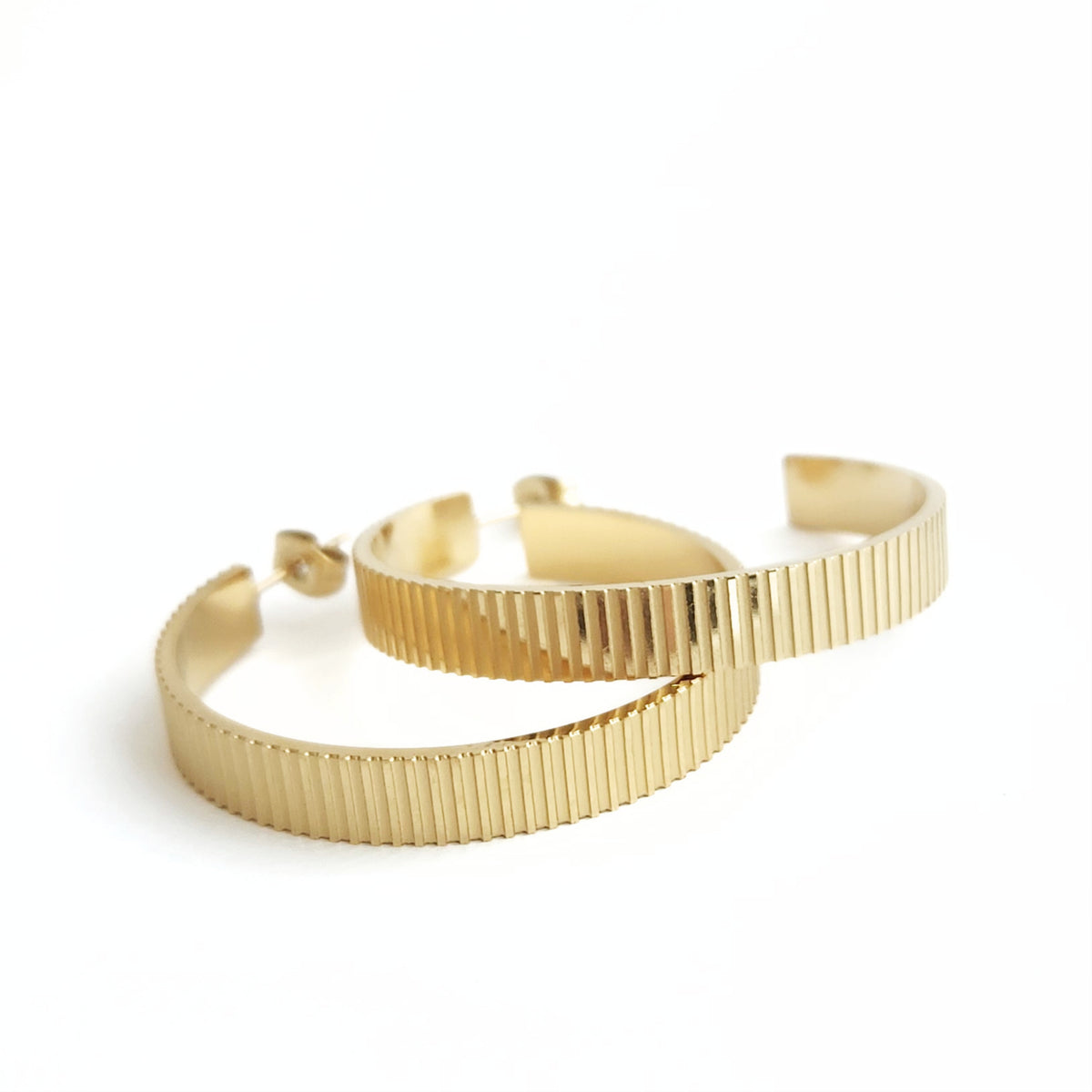 Bold Gold Hoops