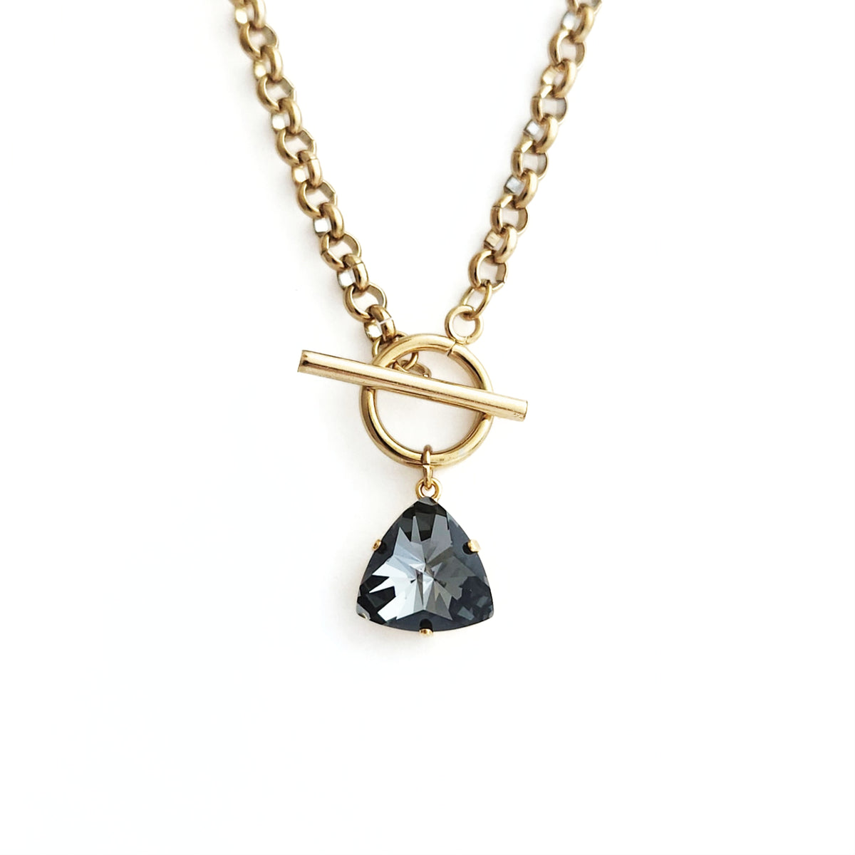 Jupiter Necklace in Silver Night
