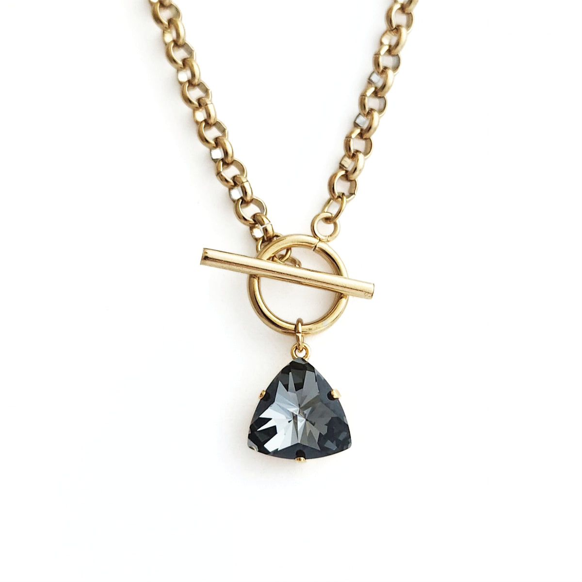 Jupiter Necklace in Silver Night