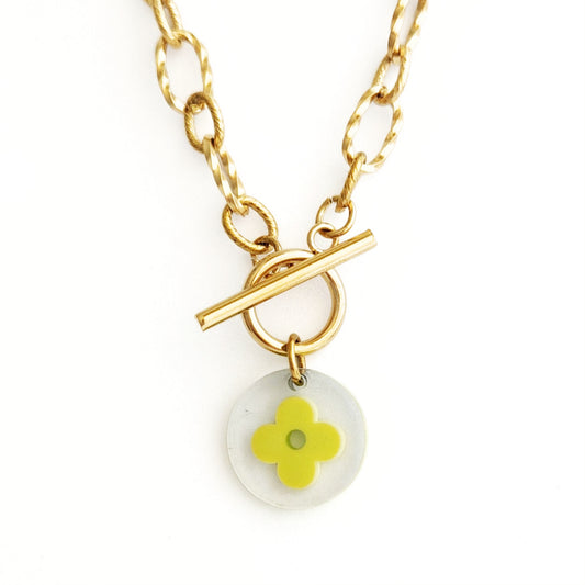 Repurposed L.V Blossom Necklace