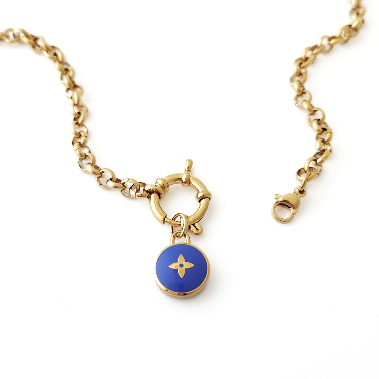 Repurposed Louis Vuitton Star Blossom Necklace