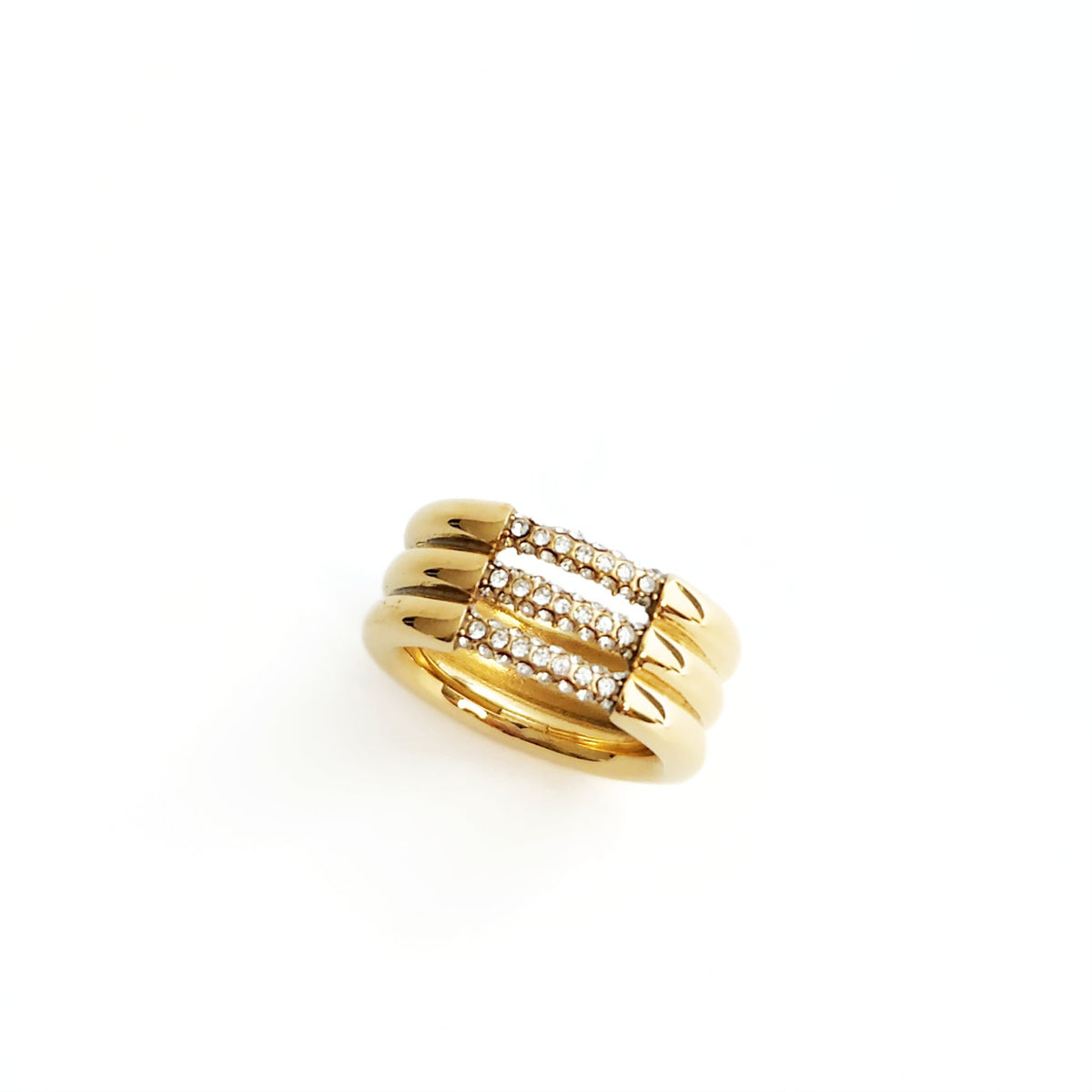 Monaco Pave Ring
