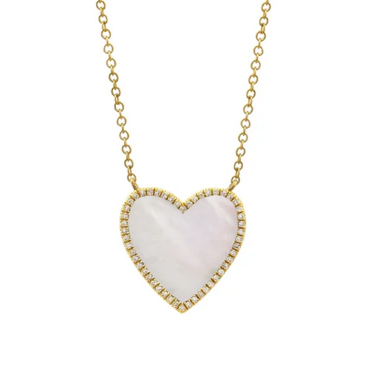 Monet Heart Necklace