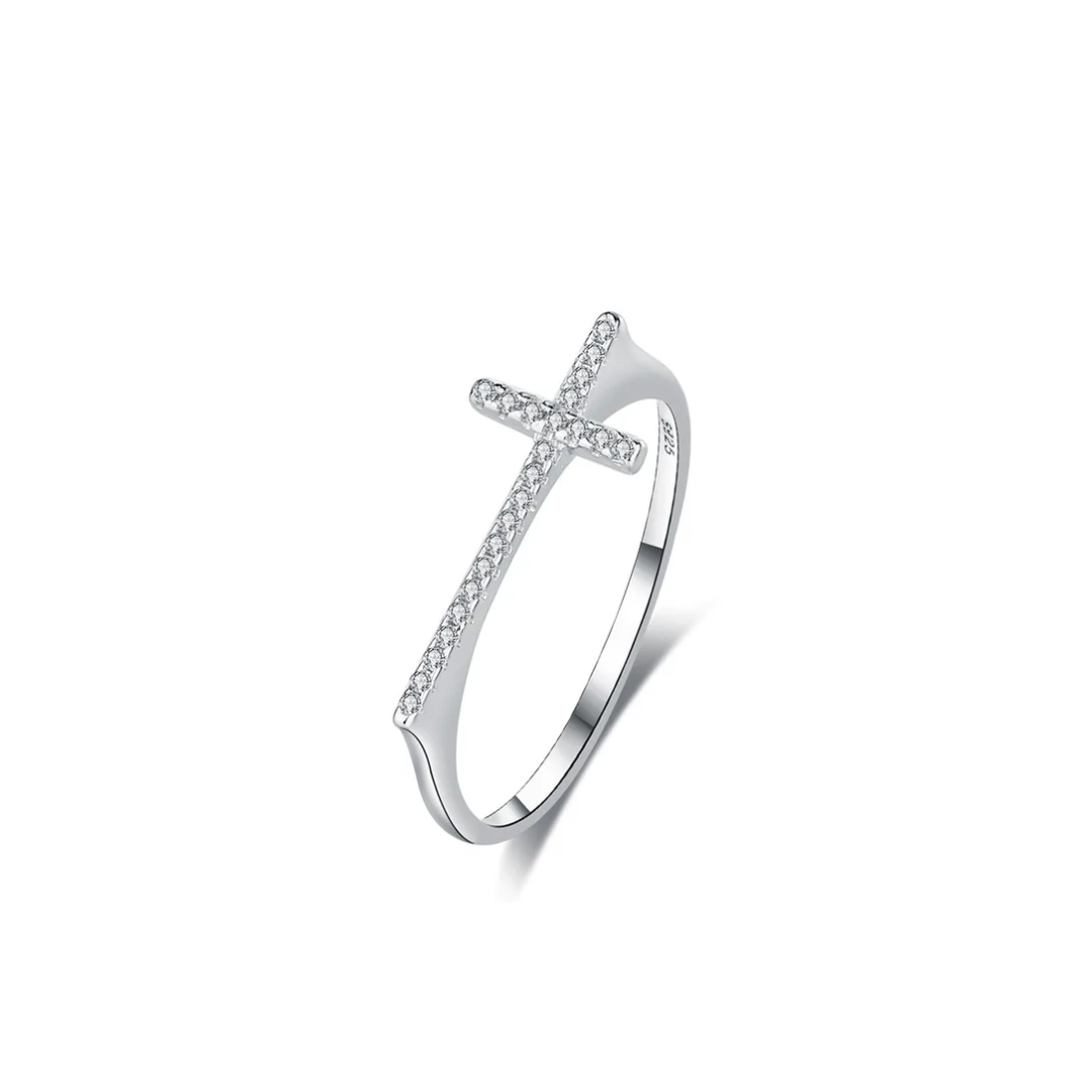 Sideways Cross Ring