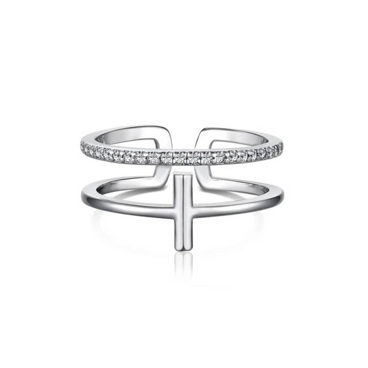 Angel Cross Ring