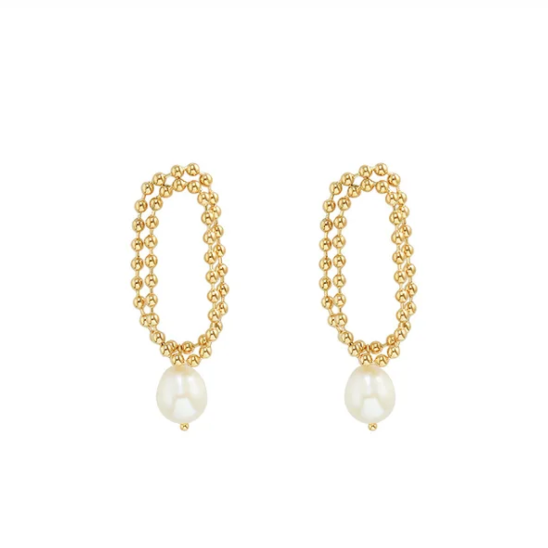 Refined Pearl Earrings