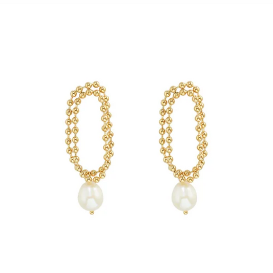 Refined Pearl Earrings