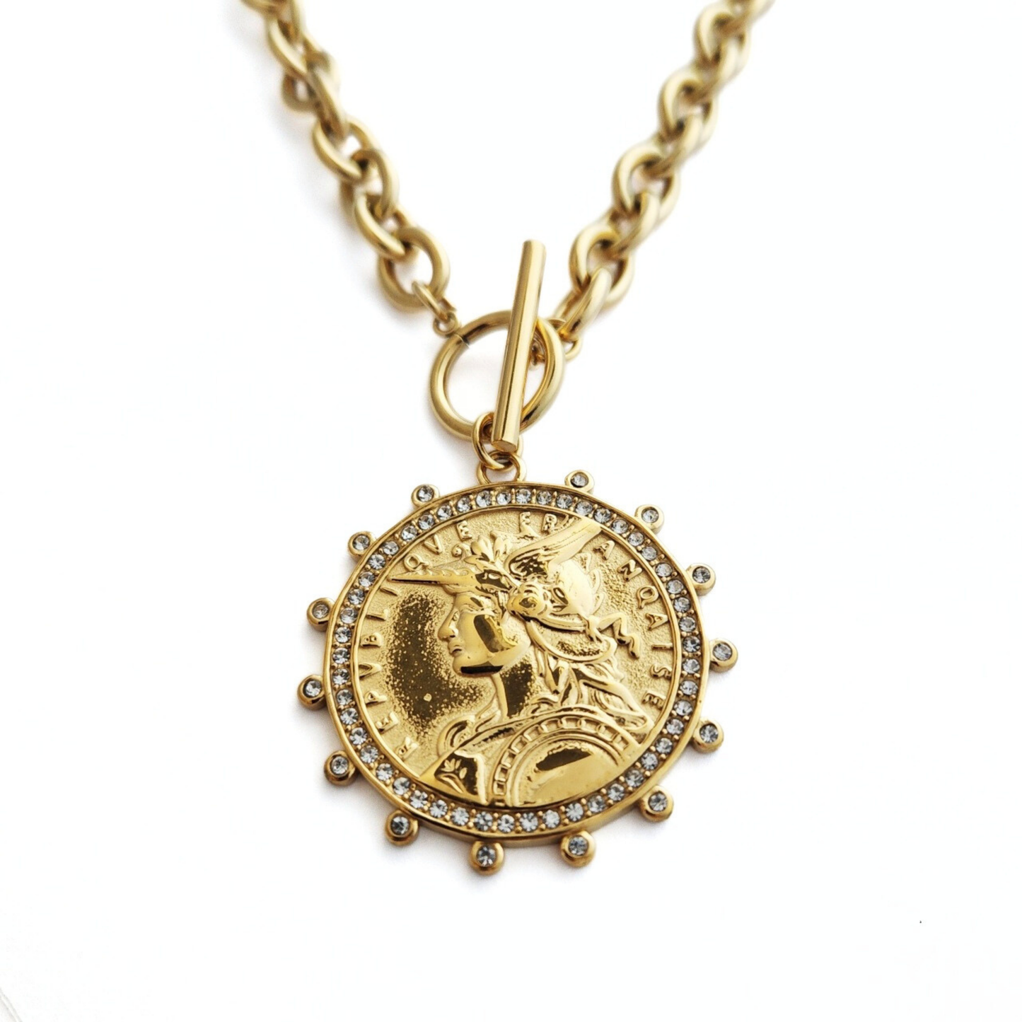 Rome Coin Necklace