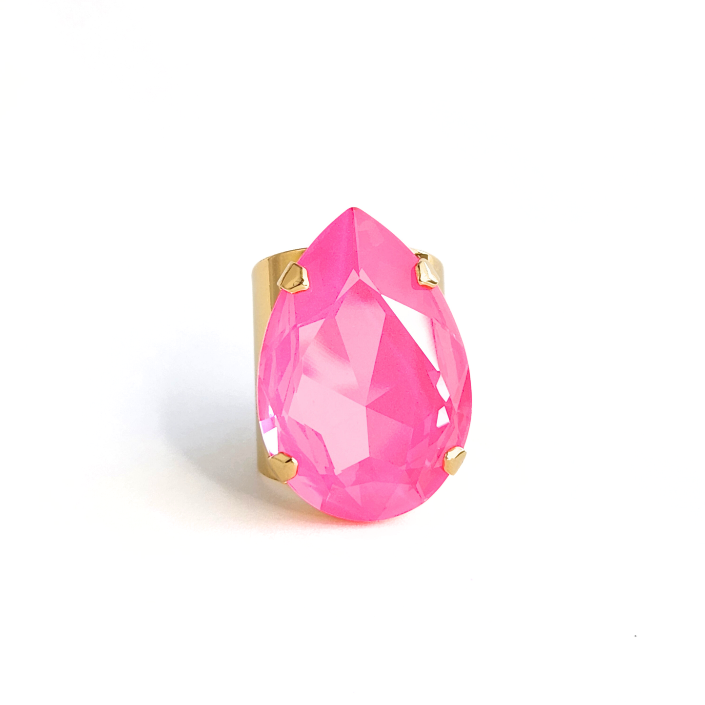 Atlas Ring in Electric Pink