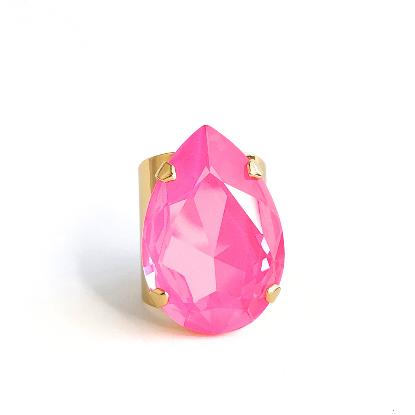 Atlas Ring in Electric Pink