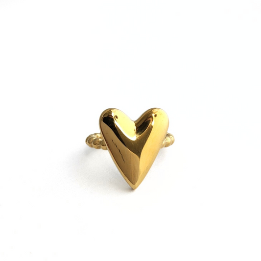 Solid Heart Ring