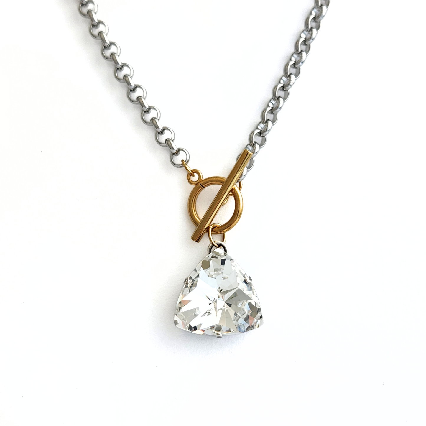 Jupiter Necklace in Crystal Clear
