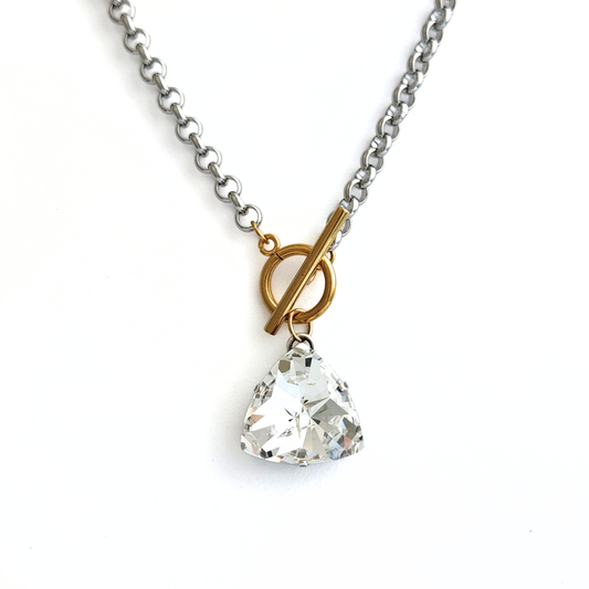 Jupiter Necklace in Crystal Clear