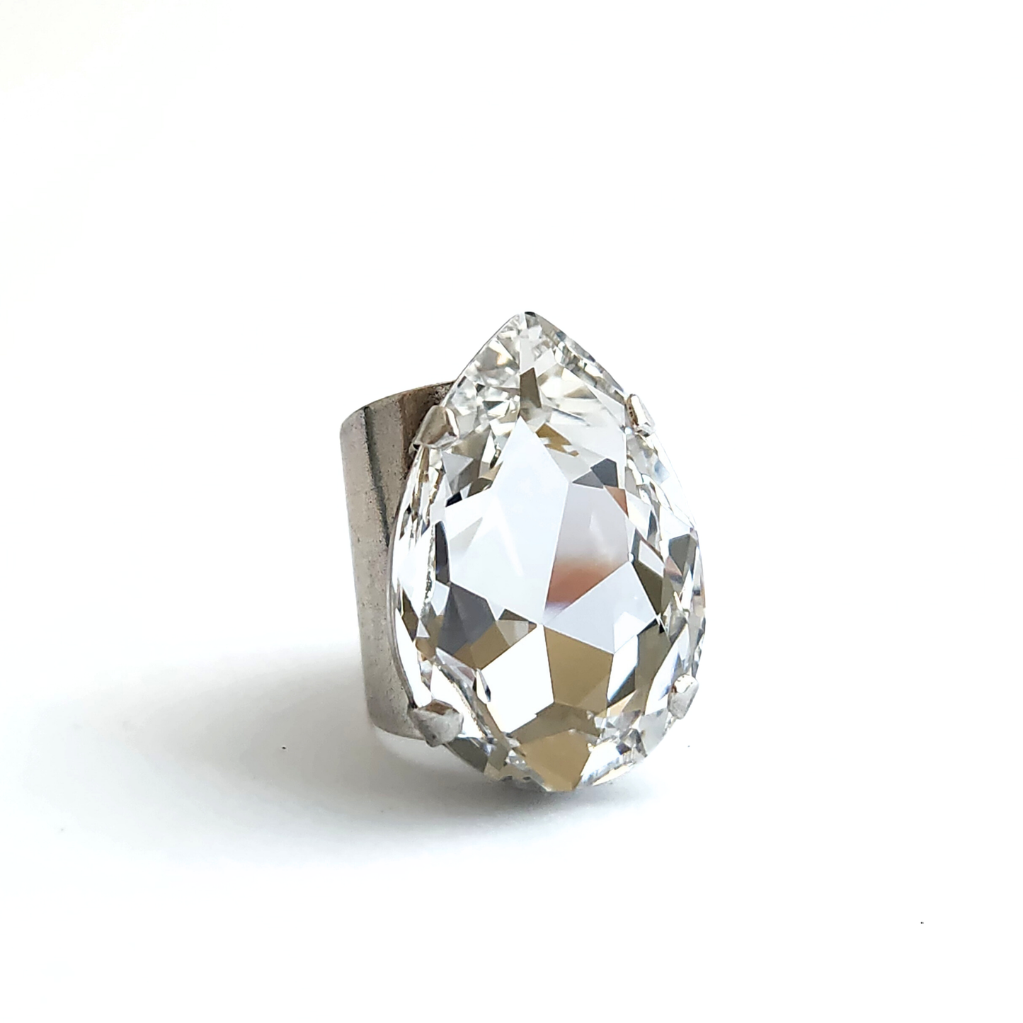 Atlas Ring in Crystal Clear