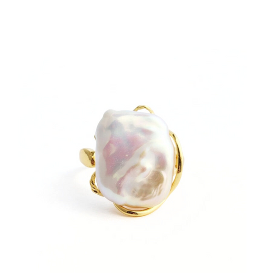 Pearl Flower Ring