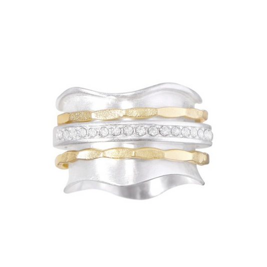 Crystal Spinner Ring