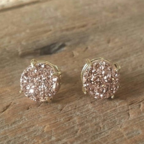 Druzy Studs