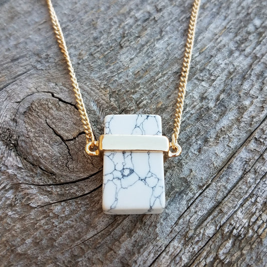 Howlite Necklace