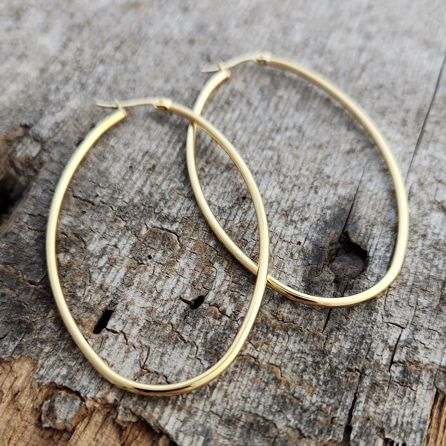 Oval Hoops