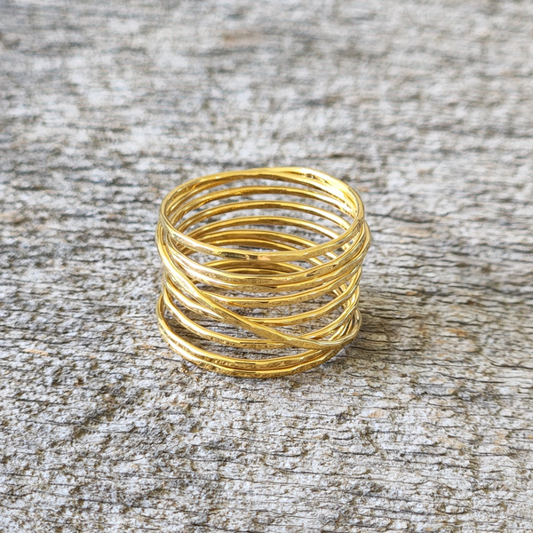 Coil Ring – Lavender Blue Soul