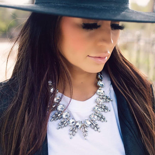Crystal Cross Necklace